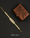 Square Pendant AD Bracelet