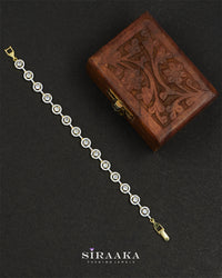 Round Designer AD Bracelet