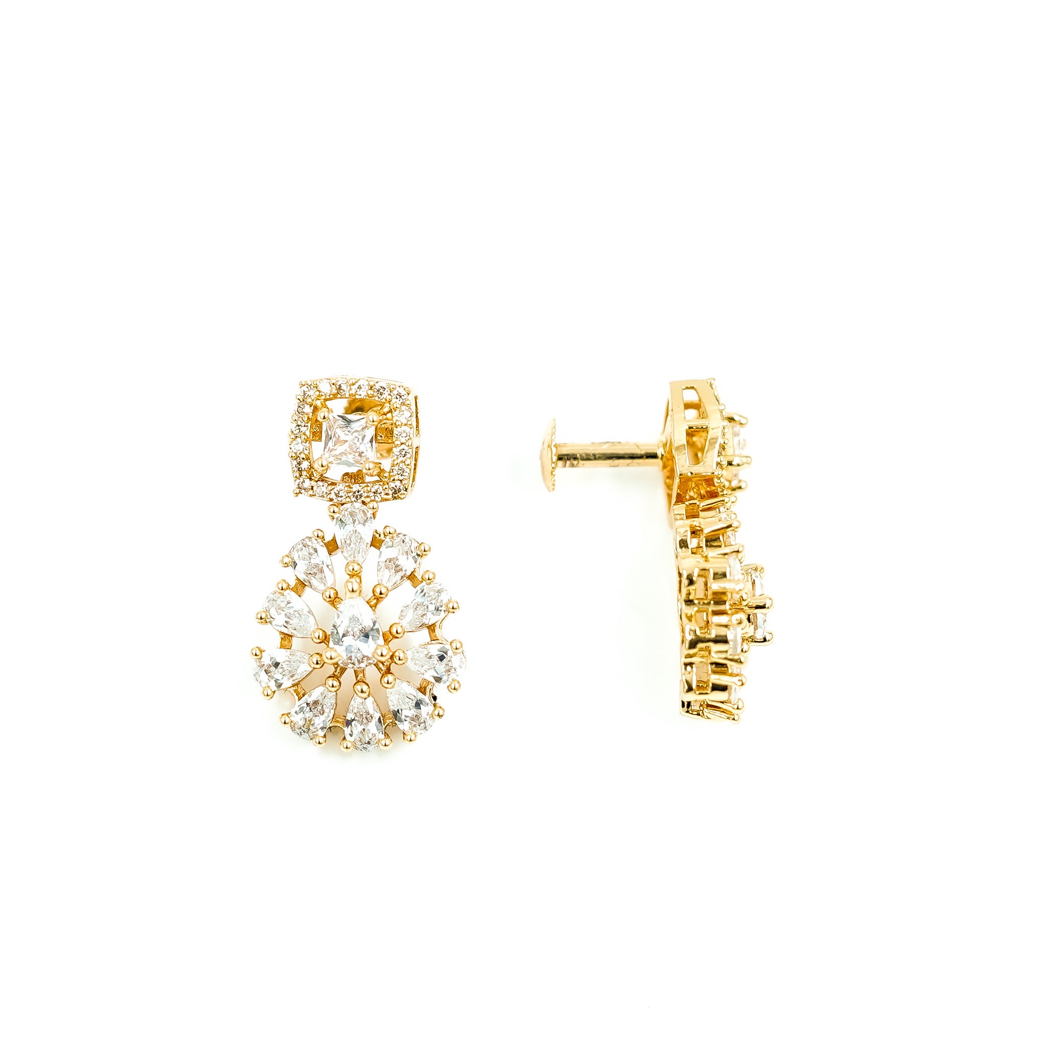 Premium AD Modern Earrings