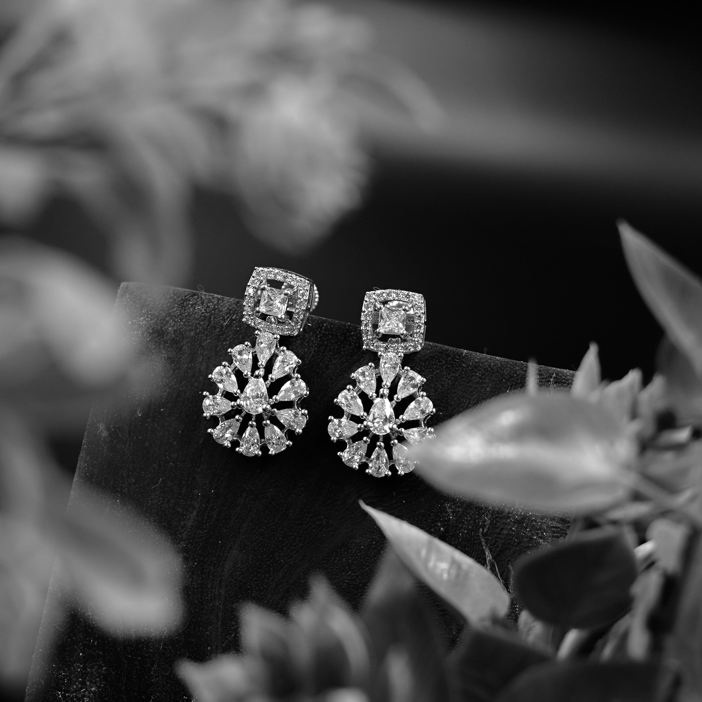 Premium AD Modern Earrings