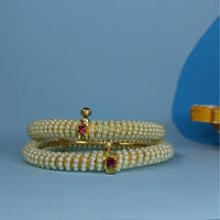 DESIGNER MOTI BANGLES