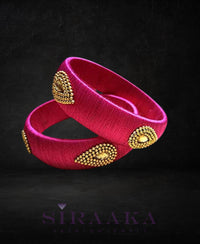 MINIMAL  SILK THREAD KADA BANGLES