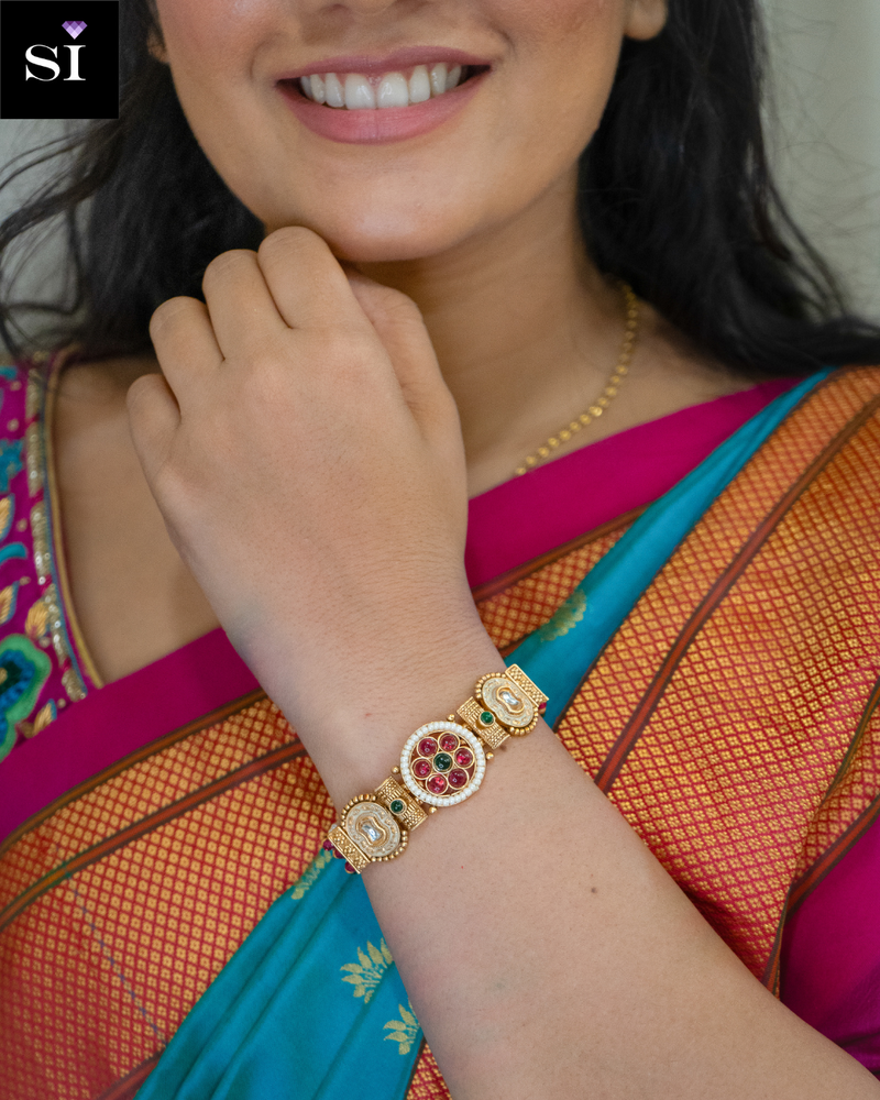 Premium Classic Matt Gold Bracelet