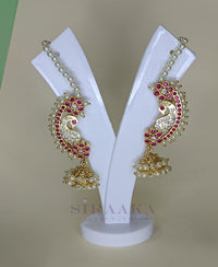 Peacocks Earcuffs Earrings