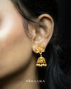 Flower Jhumka Earing