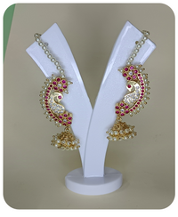 Peacocks Earcuffs Earrings