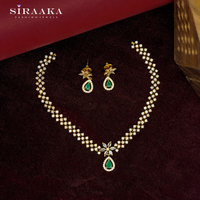 AD/CZ Short Necklace