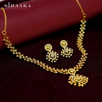 AD/CZ Short Necklace