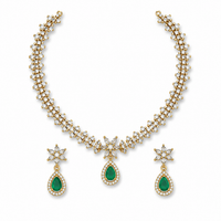 AD/CZ Short Necklace