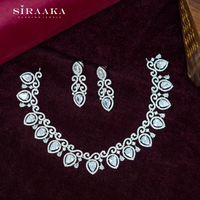 AD/CZ Short Necklace