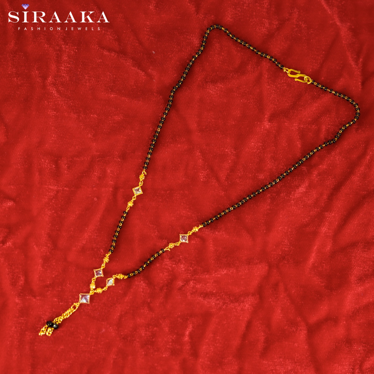 Designer Zircon Short Mangalsutra