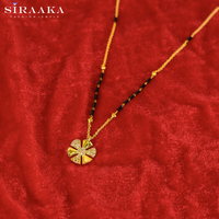 Designer Zircon Short Mangalsutra