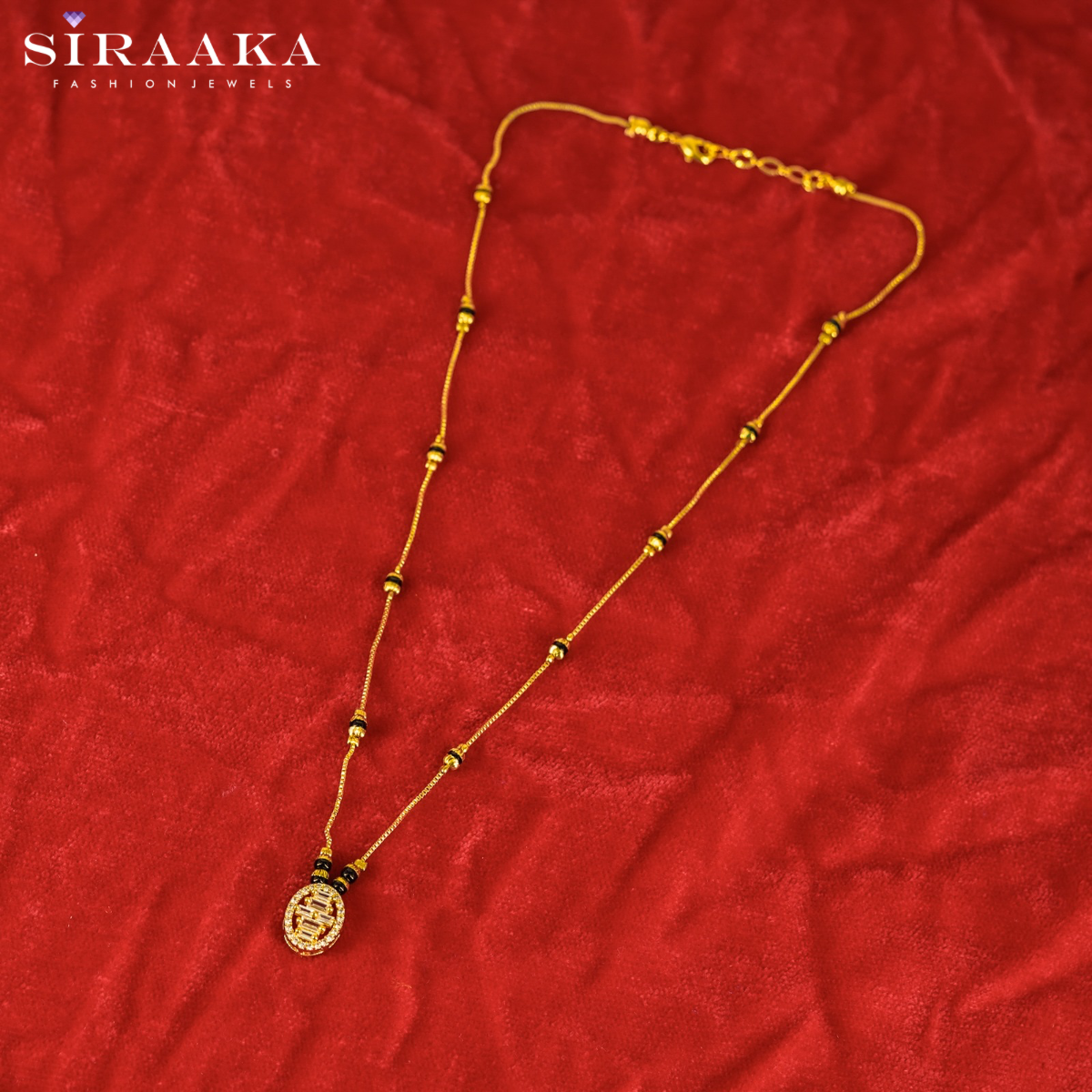 Zircon Short Mangalsutra