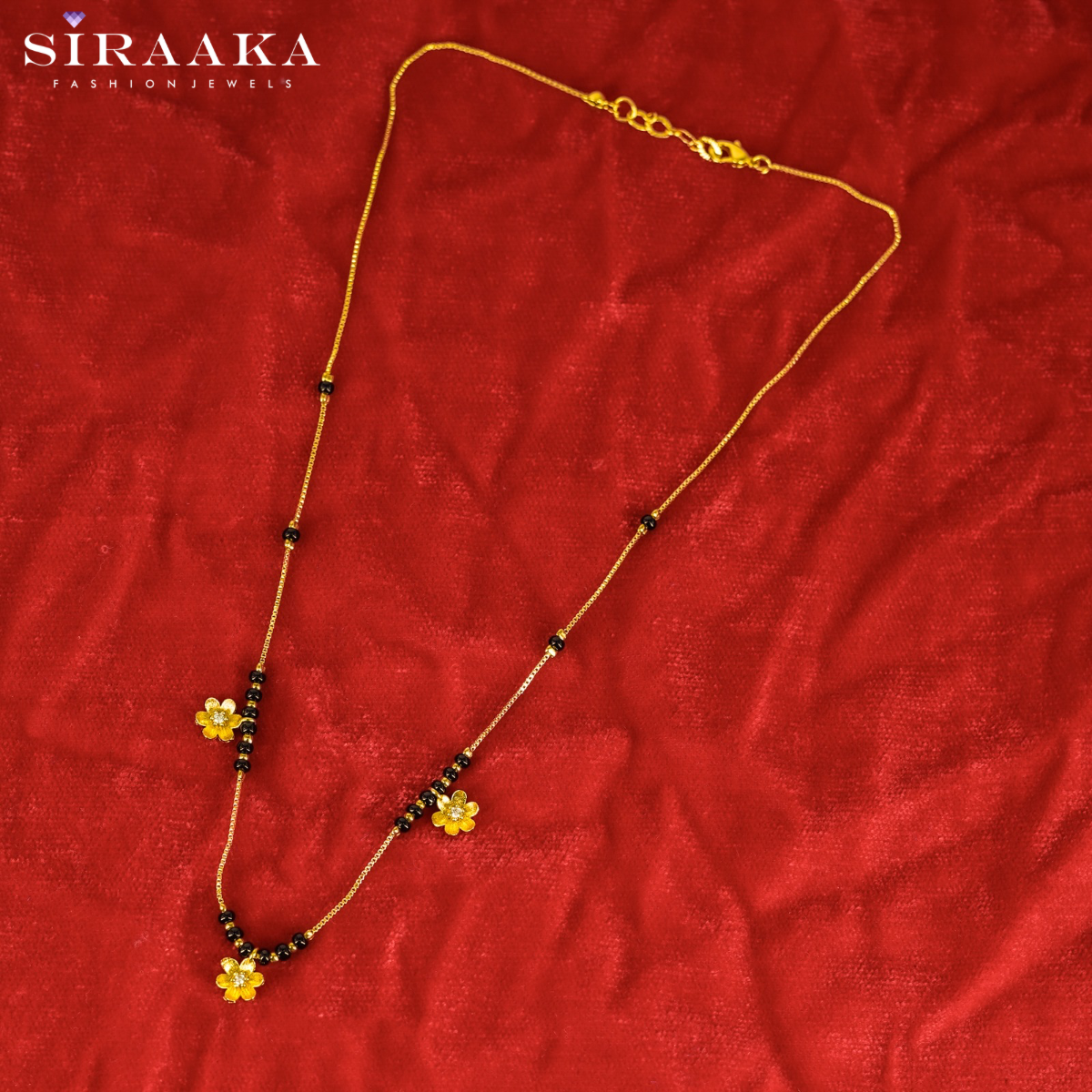 Designer Zircon Short Mangalsutra