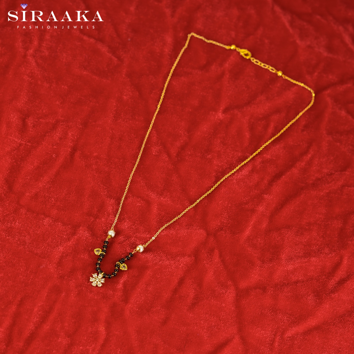 Zircon Short Mangalsutra