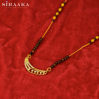 Zircon Short Mangalsutra