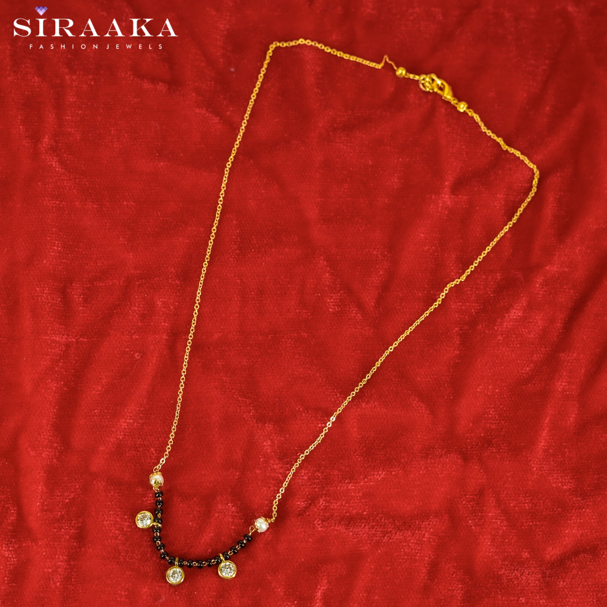 Zircon Short Mangalsutra
