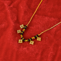 Designer Zircon Short Mangalsutra