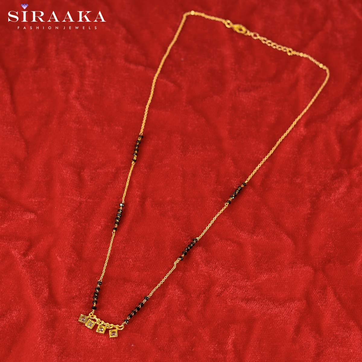 Zircon Short Mangalsutra
