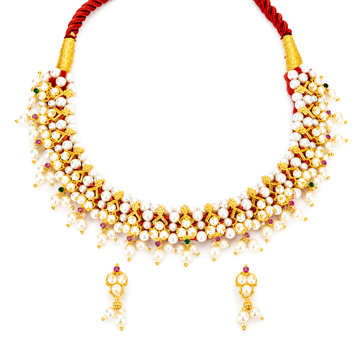 Moti Choker Necklace