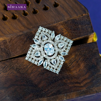 AD/CZ Finger Ring