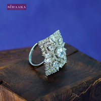 AD/CZ Finger Ring