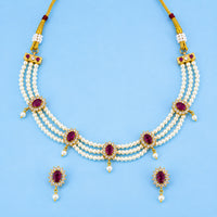 Moti Choker Necklace