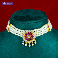 Moti Choker Necklace