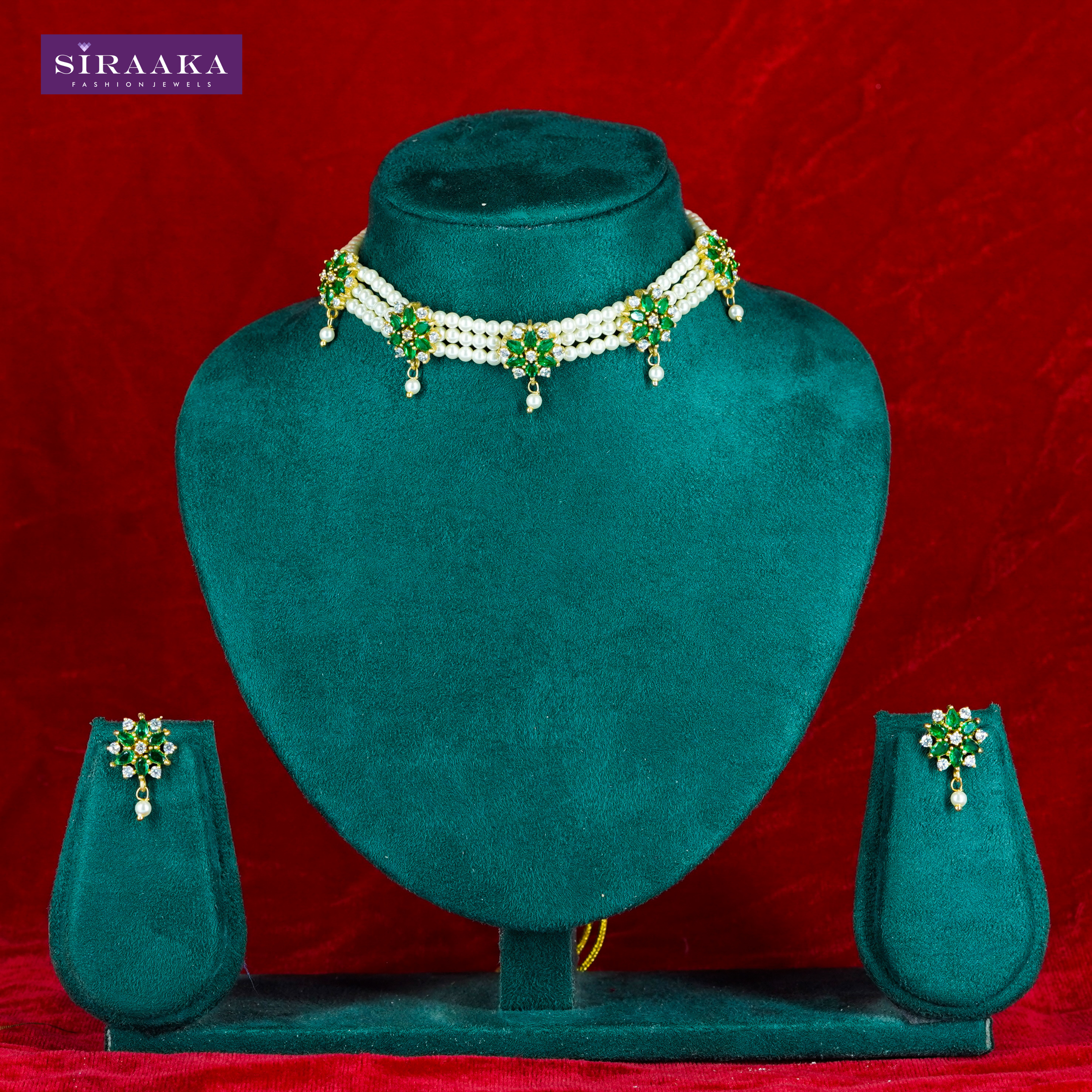 Moti Choker Necklace