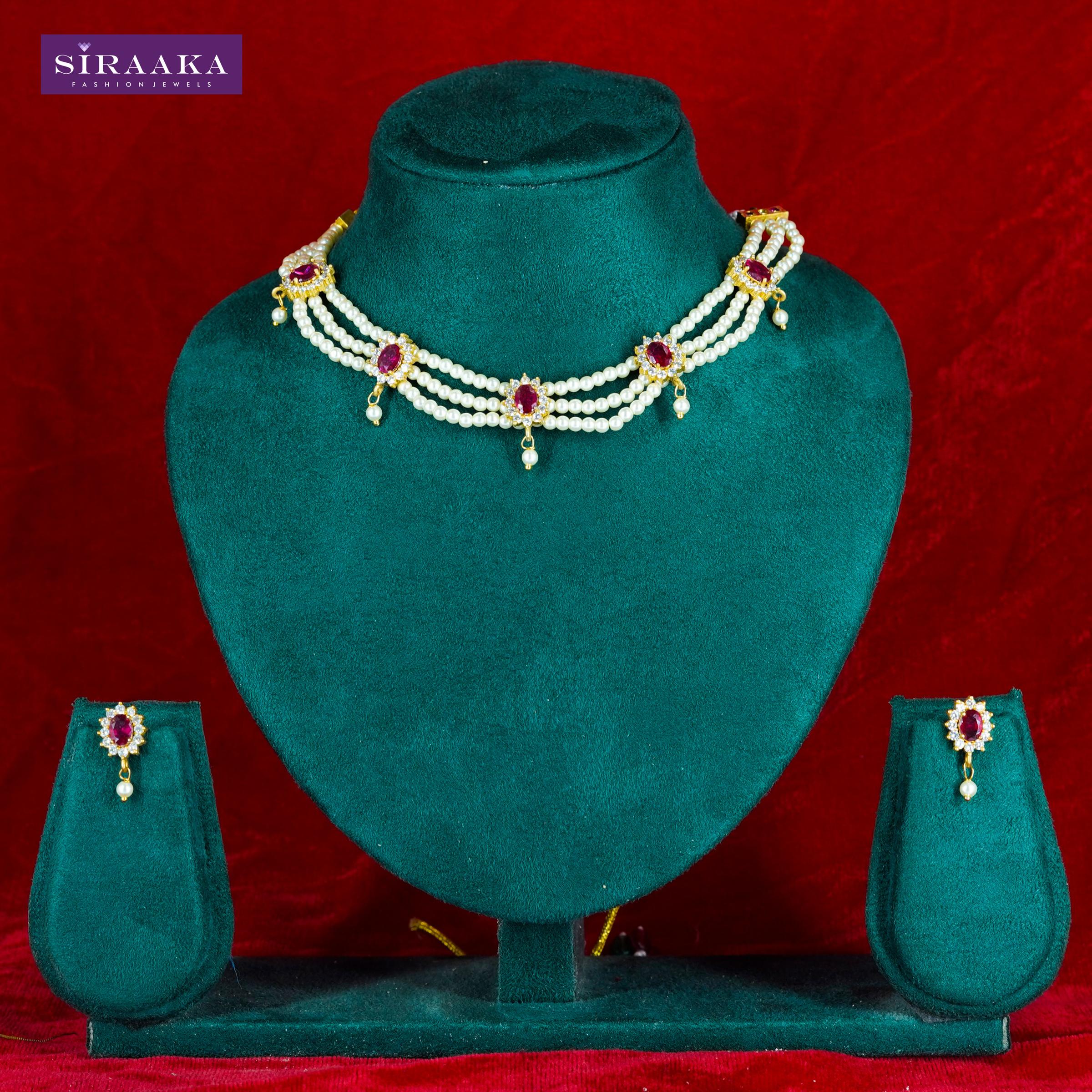 Moti Choker Necklace