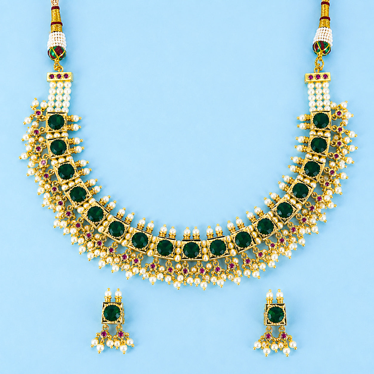 Moti Choker Necklace