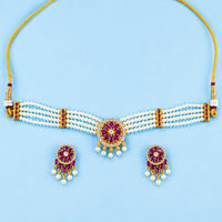 Moti Choker Necklace