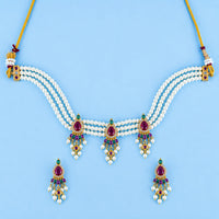 Moti Choker Necklace
