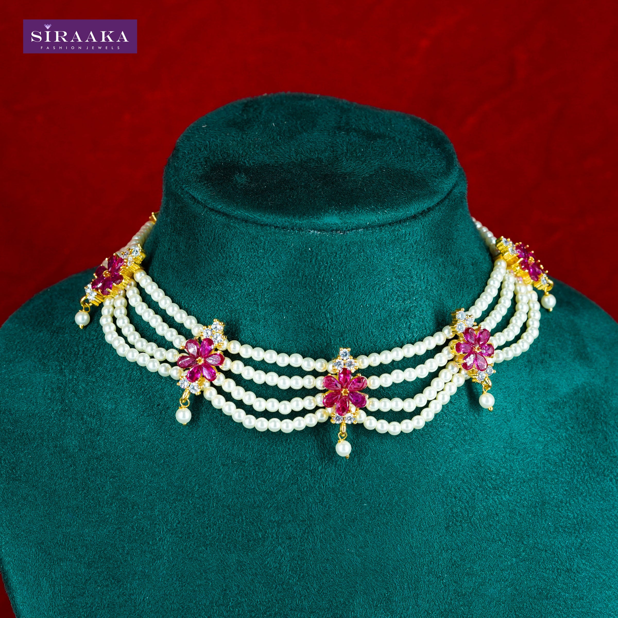 Moti Choker Necklace