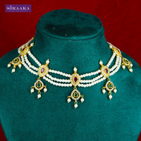 Moti Choker Necklace