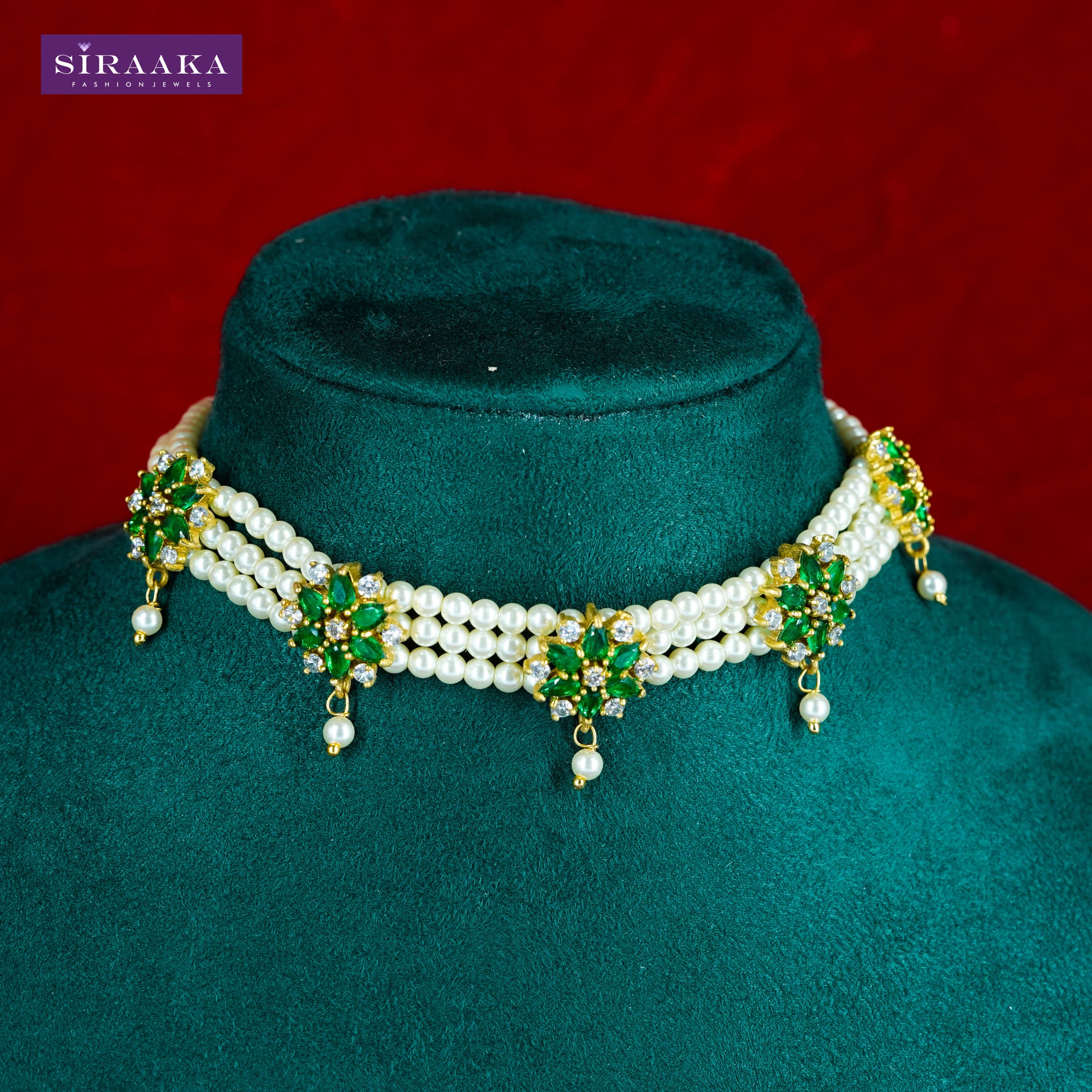 Moti Choker Necklace