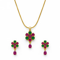 AD/CZ Pendant set
