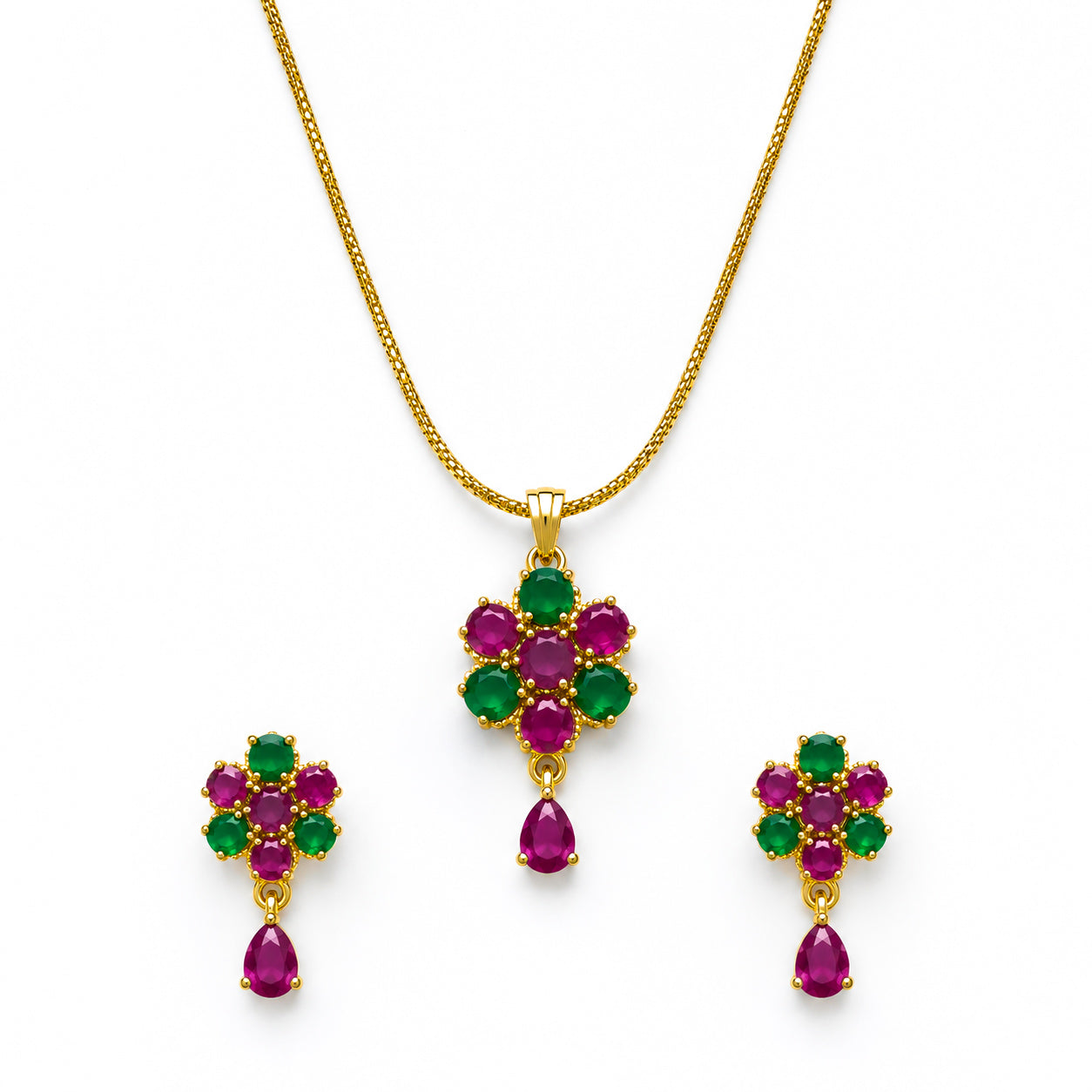 AD/CZ Pendant set