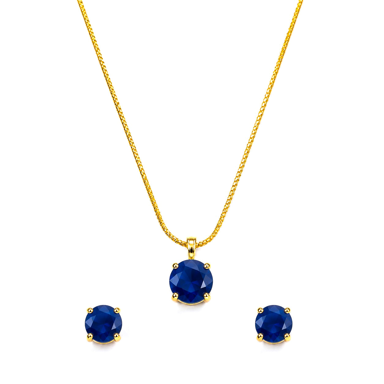 AD/CZ Pendant Set