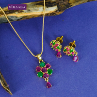 AD/CZ Pendant set