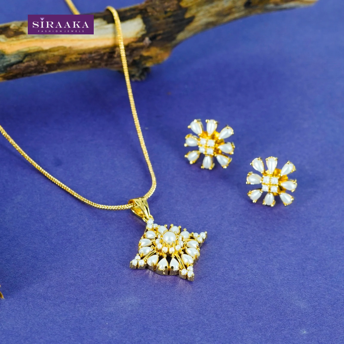 Moti Pendant Set