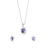 AD/CZ Pendant Set