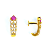 AD/CZ Dangler Earring