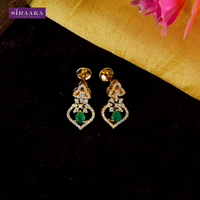 AD/CZ Dangler Earring