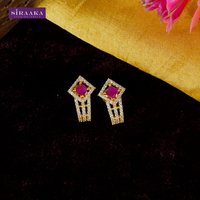 AD/CZ Dangler Earring