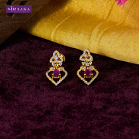 AD/CZ Dangler Earring