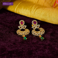 AD/CZ Dangler Earring