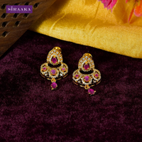 AD/CZ Dangler Earring