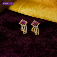 AD/CZ Dangler Earring