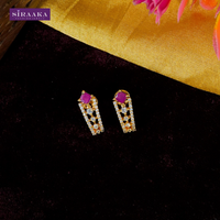AD/CZ Dangler Earring